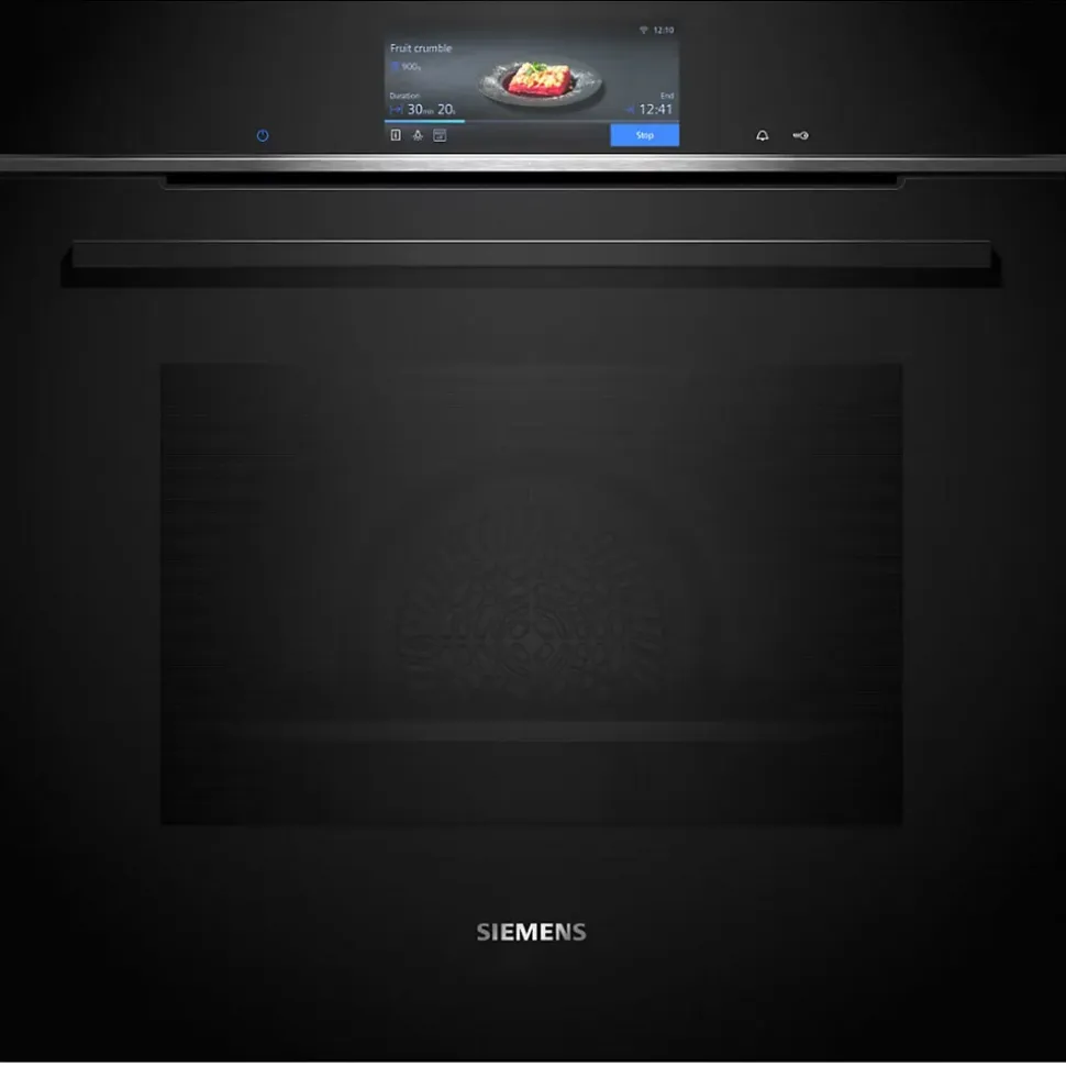 Four intégrable multifonction 71l 60cm a+ pyrolyse noir Siemens HB778G3B1