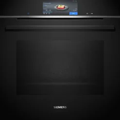 Four intégrable multifonction 71l 60cm a+ pyrolyse noir Siemens HB778G3B1