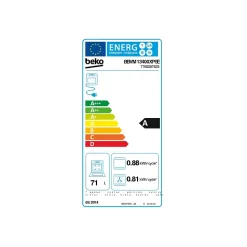 Four intégrable mutlifonction 71l 60cm à pyrolyse inox Beko BBVM13400XPSE