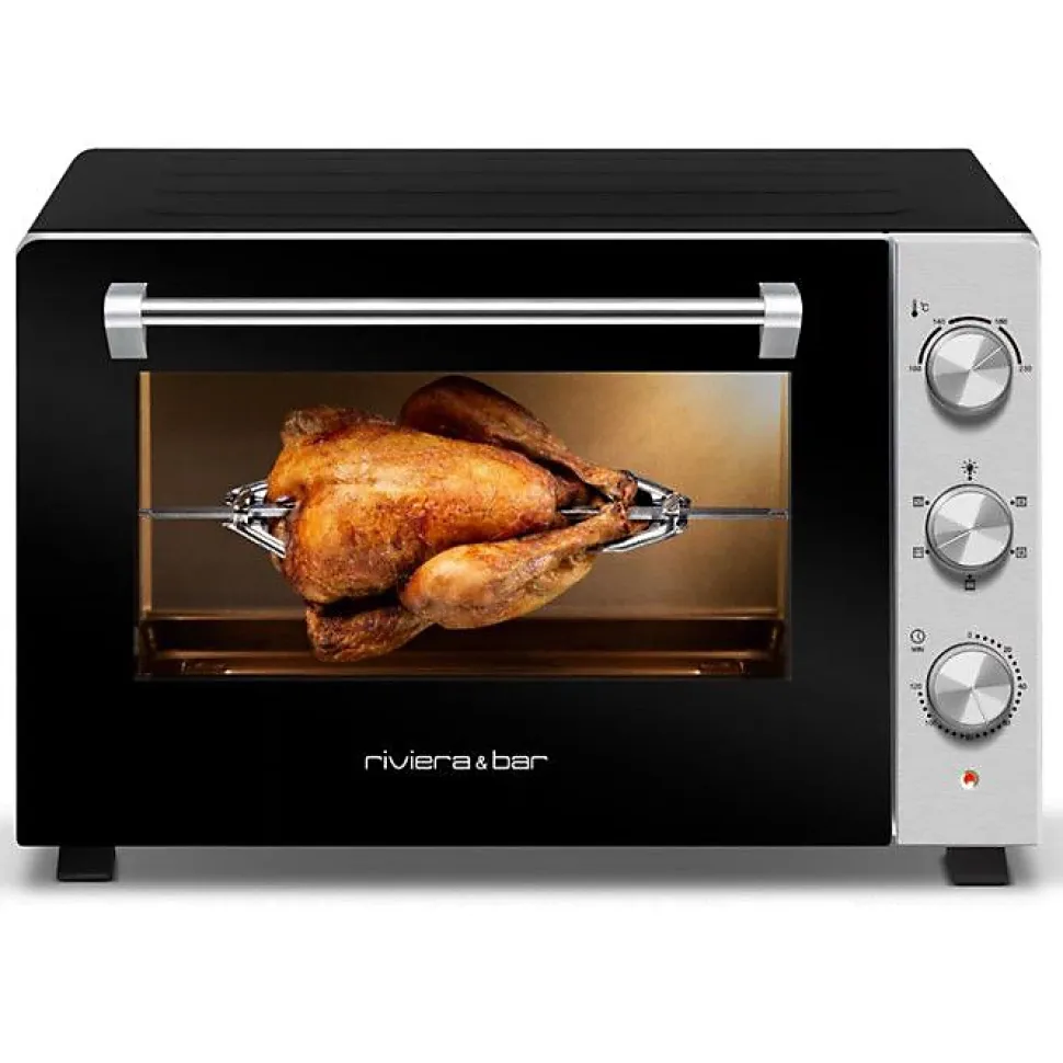 Four électrique - RIVIERA&BAR - QFR460 - 46 Litres - 5 modes de cuisson - Chaleur tournante