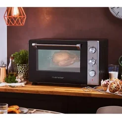 Four électrique avec grill - RIVIERA ET BAR QFR300 - 30 Litres - Température variable - Noir