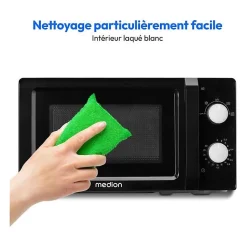 Four micro onde MEDION MD 11475 - Noir et blanc