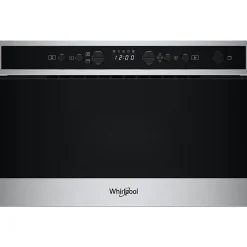 Four micro-ondes encastrable - WHIRLPOOL - WMN4I4BXF - Inox anti-trace - 22 L - Gril quartz