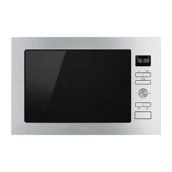 Four micro-ondes encastrable Elementi 26L FMI425X Smeg verre noir