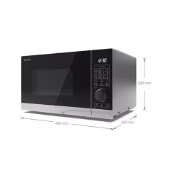 Four micro-ondes grill - SHARP - YC-PC254AE-B - 25L - 900W - 14 programmes automatiques