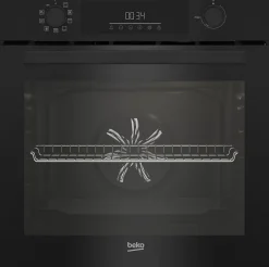 Four multifonctions 66L, nettoyage pyrolyse, Beko BBIE11300BMP