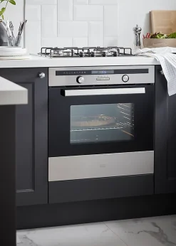 Four multifonctions nettoyage catalyse Cooke & Lewis CLMFSTa 70L argent