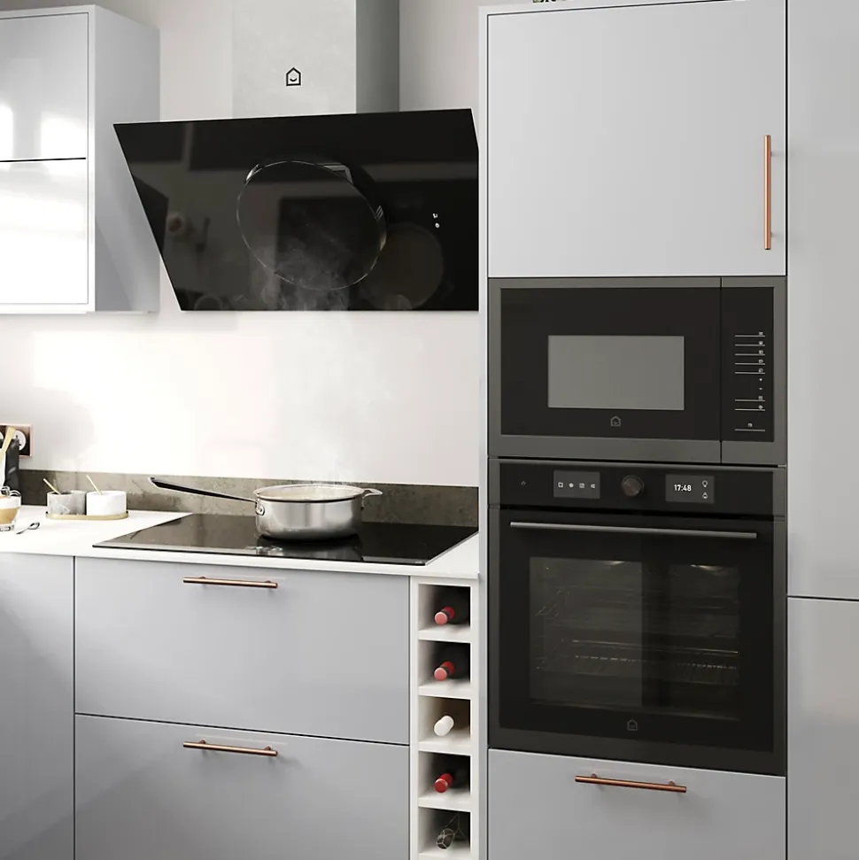 Four multifonctions nettoyage pyrolyse GoodHome GHPY71 71L noir