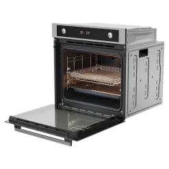 Four multifonctions nettoyage vapeur GoodHome N5M90E6SS 70L gris