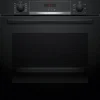 Four multifonctions nettoyage pyrolyse Bosch HBA553BA3F 71L noir