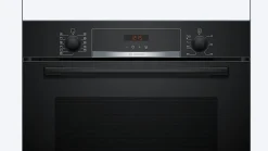 Four multifonctions nettoyage pyrolyse Bosch HBA553BA3F 71L noir