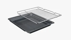 Four multifonctions nettoyage pyrolyse Bosch HBA553BA3F 71L noir