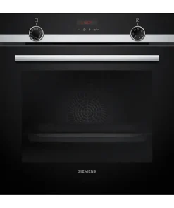 Four pyrolyse - SIEMENS IQ300 - HB574ABR3F - Noir - 7 modes de cuisson - 59,5 x 59,4 x 54,8 cm