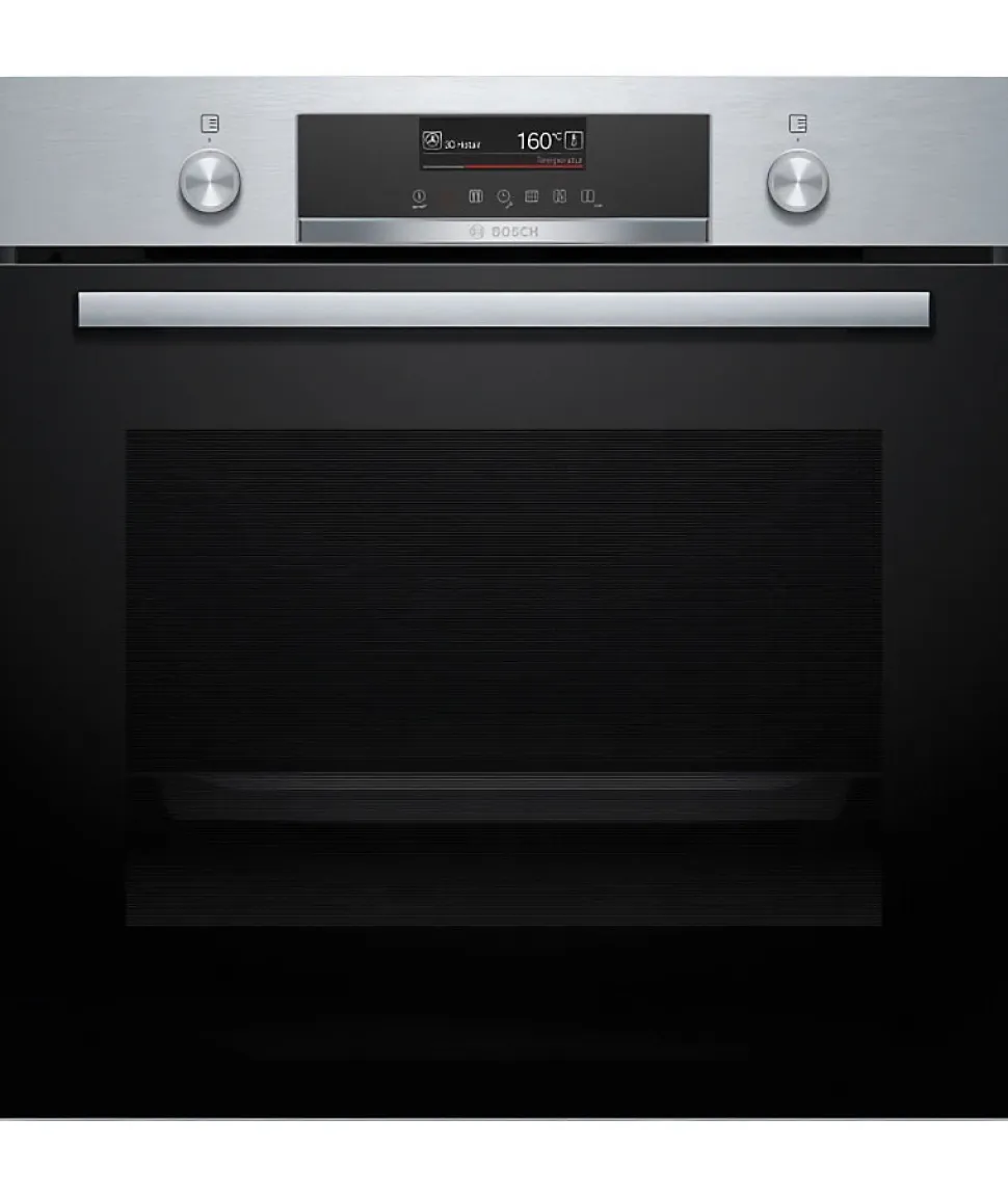 Four pyrolyse Softclose - BOSCH SER6 - HBG579BS3F - Inox - 14 modes de cuisson - 59,5 x 59,4 x 54,8 cm