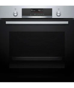 Four pyrolyse Softclose - BOSCH SER6 - HBG579BS3F - Inox - 14 modes de cuisson - 59,5 x 59,4 x 54,8 cm