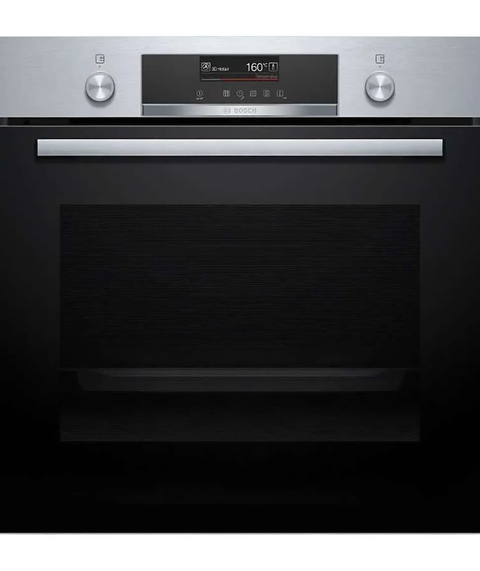 Four pyrolyse Softclose - BOSCH SER6 - HBG579BS3F - Inox - 14 modes de cuisson - 59,5 x 59,4 x 54,8 cm
