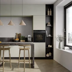 Four vapeur 70 L Elementi l. 60 cm SF6400TB Smeg noir