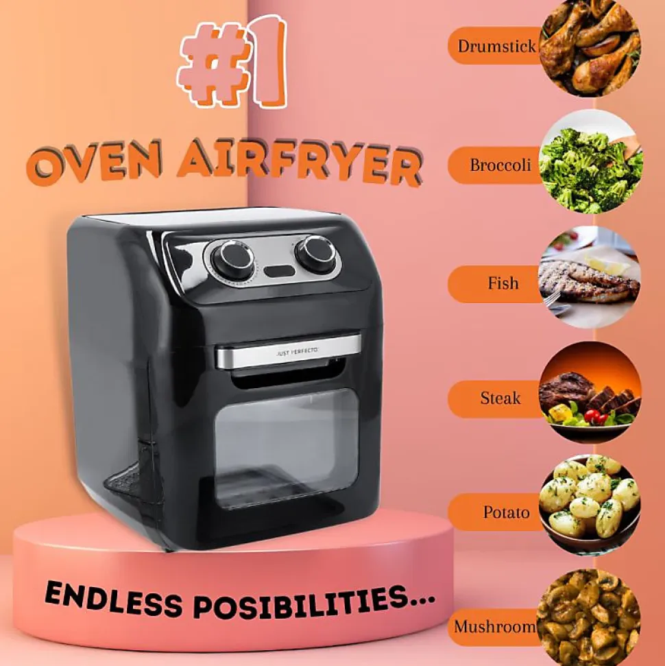 Four XXL 12en1 1800W 12L Noir Just Perfecto JL-07