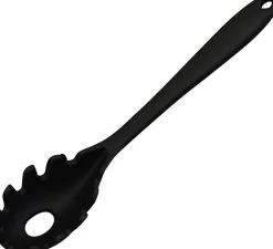 Fourchette à pâtes en silicone de qualité alimentaire noir