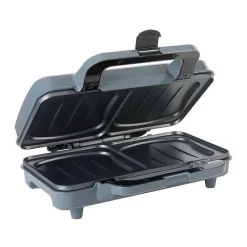 FRIFRI - Appareil Croque-Monsieur - 900W - Duo'Dwich XXL - inox/gris - FRI1602009GRP