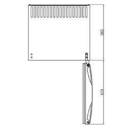 Frigo à Boisson Hôtel de 24 à 42 Litres - AFI Collin Lucy - l0.1- L0.1- P42- h50-