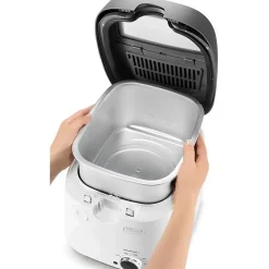 Friteuse - DELONGHI - FS6035 - 2,4 L - 1700 W - 41,5 x 29 x 26 cm - Gris