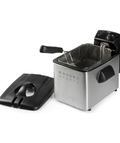 Friteuse - DOMO - 4L - 3000W - Température variable - Puissance électrique - Contenance