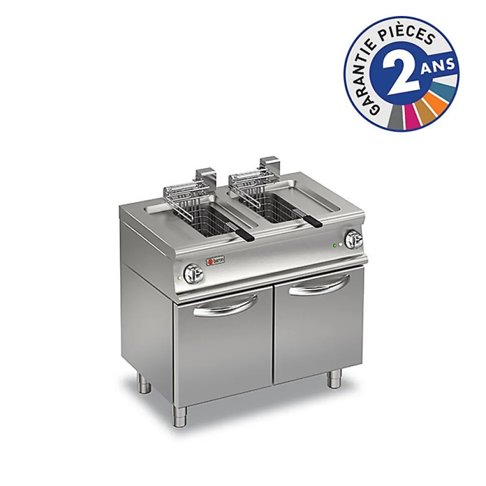 Friteuse Electrique - 2 x 10 litres - Baron