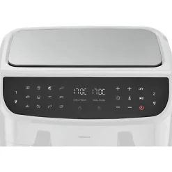 Friteuse Electrique a Air Chaud - MEDION - P20 XXL Twin - 2600 W - 2 paniers - 9 programmes - Blanc