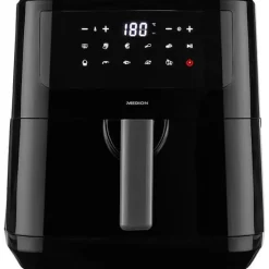 Friteuse Electrique a Air Chaud - MEDION - 50072999 - 2150 W - Ecran tactile - 9 programmes - Noir