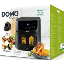 Friteuse Electrique a air chaud - DOMO - DO540FR - 6L - Ecran digital - 8 programmes - Deli-Fryer