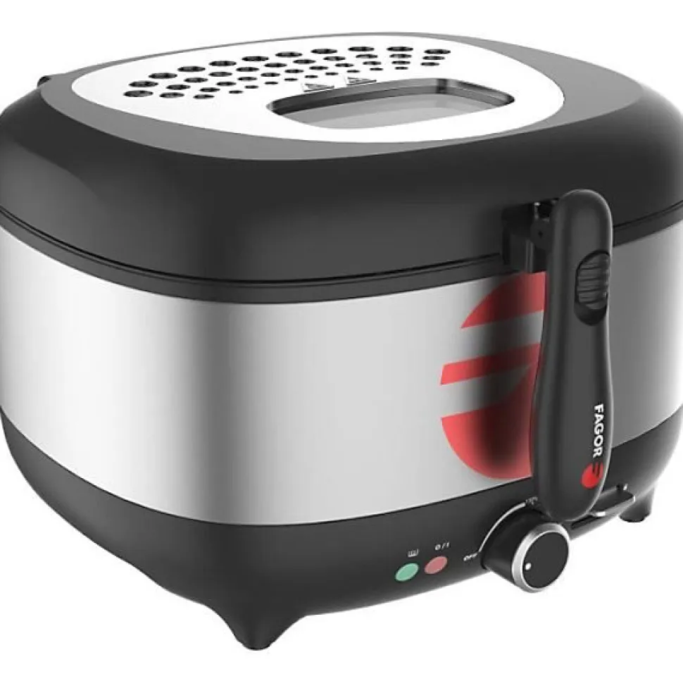 Friteuse Electrique Electrique - FAGOR - FG2310 - 3.5L -1800 W - Filtre anti odeurs - Corps en acier