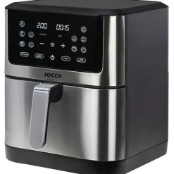 Friteuse Electrique sans huile - JOCCA - 2193 - 8L - 1800 W - 30,3 x 38,3 x 35,1 cm - Acier inoxydable