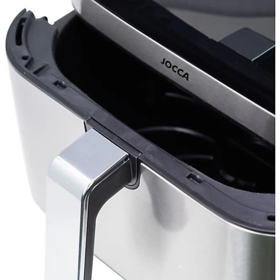 Friteuse Electrique sans huile - JOCCA - 2193 - 8L - 1800 W - 30,3 x 38,3 x 35,1 cm - Acier inoxydable