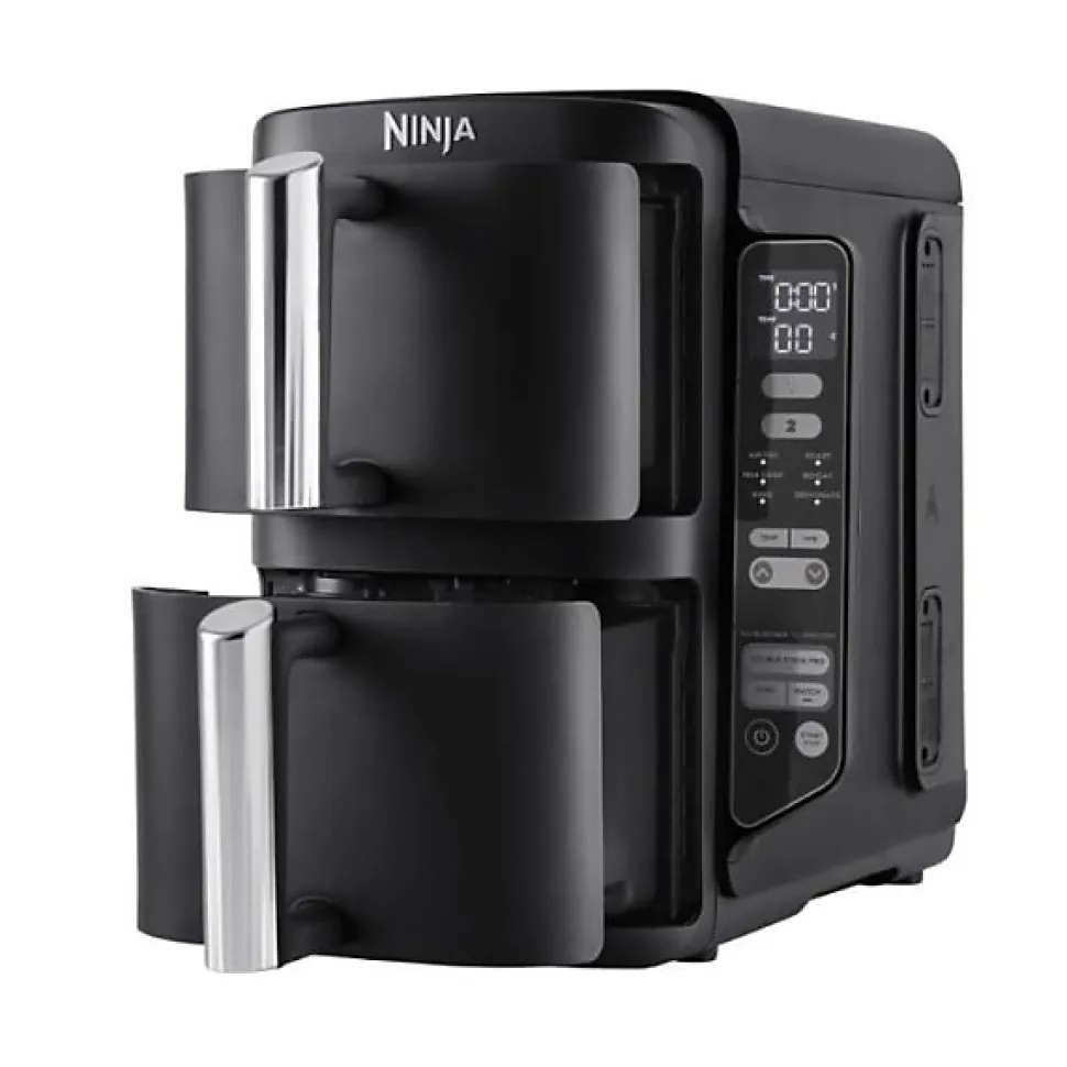 Friteuse Electrique sans huile NINJA - Double Stack SL300EU - Capacité 7,6L - 6 programmes de cuisson - 2470W