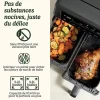 Friteuse Electrique sans huile CUISINART - Airfryer AFD10OBLE - Capacité 10,4L - Double cuves - Noir - 2400W