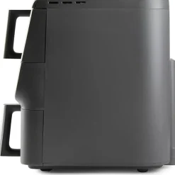 Friteuse Electrique sans huile - DOMO - Airfryer DO550FR - Double cuve 3.5 L + 6,5 L - 10 programmes - 2500 W