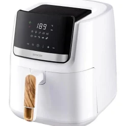 Friteuse Electrique Airfryer - SENCOR - SFR 6551WH - 1600 W - 6,5 L - Blanc