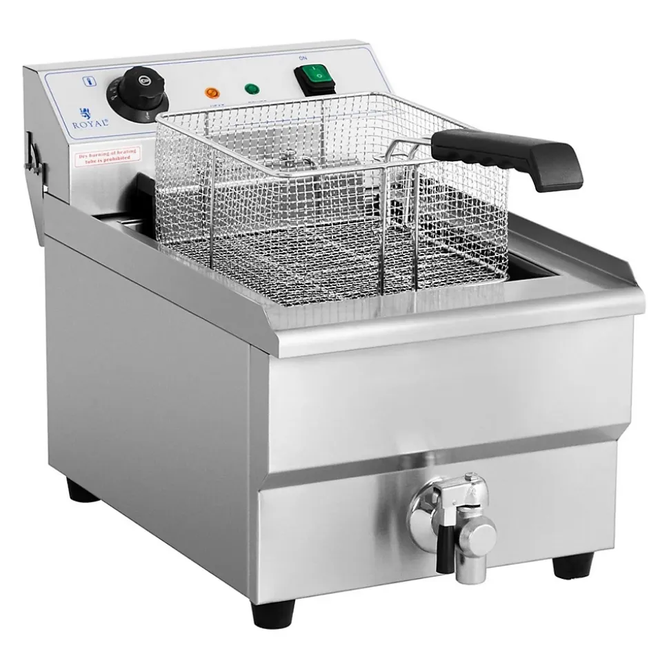 Friteuse electrique professionnelle restaurant 16 litres Helloshop26