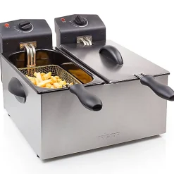 Friteuse inox 2x3l 2x1800w Tristar FR-6937
