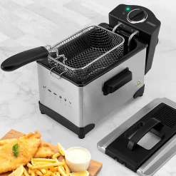 Friteuse 3l Inox Semi Pro Fry Plus Kitchencook