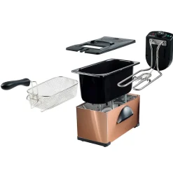 Friteuse 3.5l 2000w Bestron AF370CO copper collection
