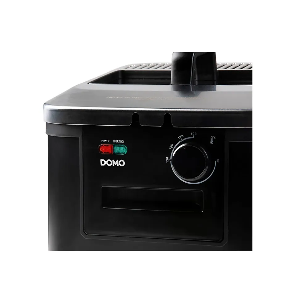 Friteuse 4l 2000w noir Domo DO545FR
