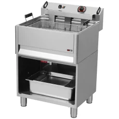 Friteuse électrique 0,5 kW/l, 30 l TOP avec robinet de vidange 400 V FE 60 T/P - Redfox