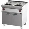 Friteuse électrique double 0,8 kW/l, 17+17 l avec soubassement 400 V FE 70/80 E - Redfox