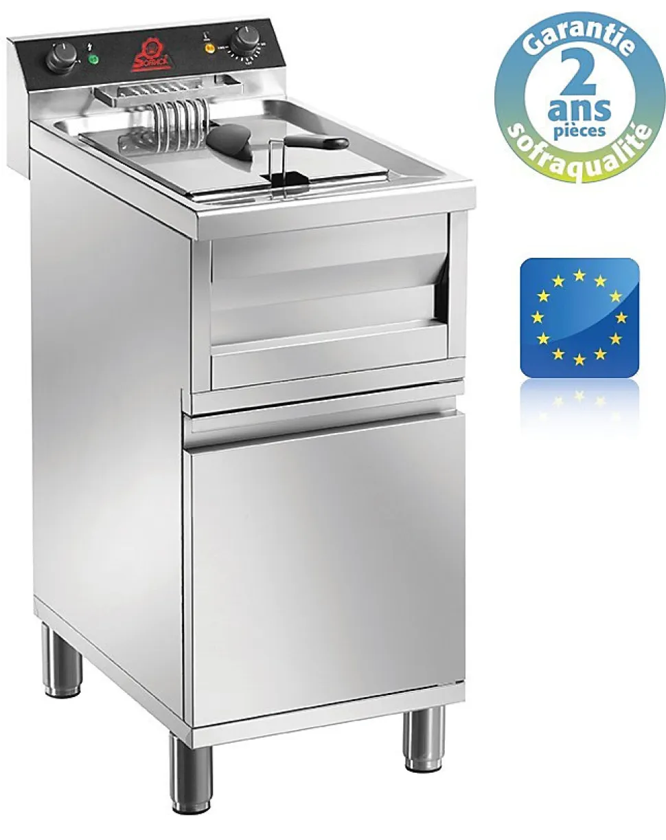 Friteuse électrique sur coffre - Super puissante - 9 Litres - Sofraca