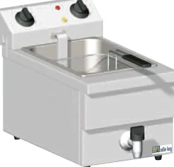 Friteuse Professionnelle de Table Electrique avec Vidange - 10 L - AFI Collin Lucy