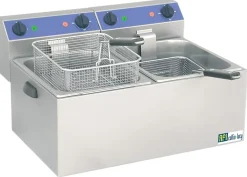 Friteuse Professionnelle de Table Electrique Série Standard 2 Cuves - 8 à 16 Litres - AFI Collin Lucy