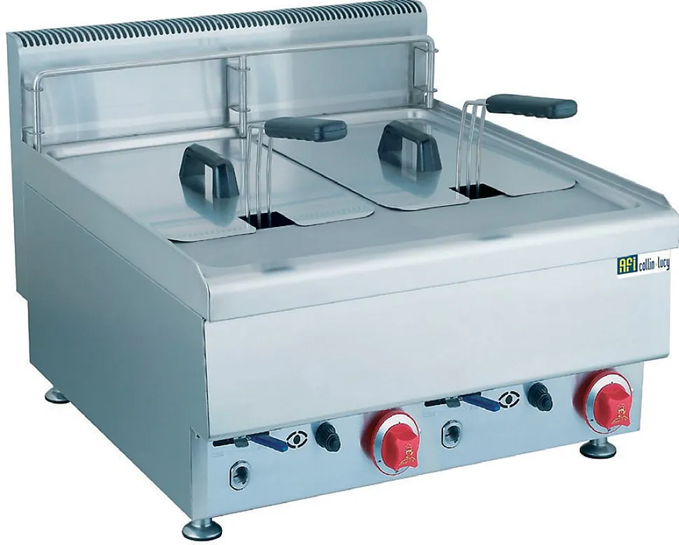 Friteuse Professionnelle Electrique Série Top 650 - 2 x 12,5 L - AFI Collin Lucy