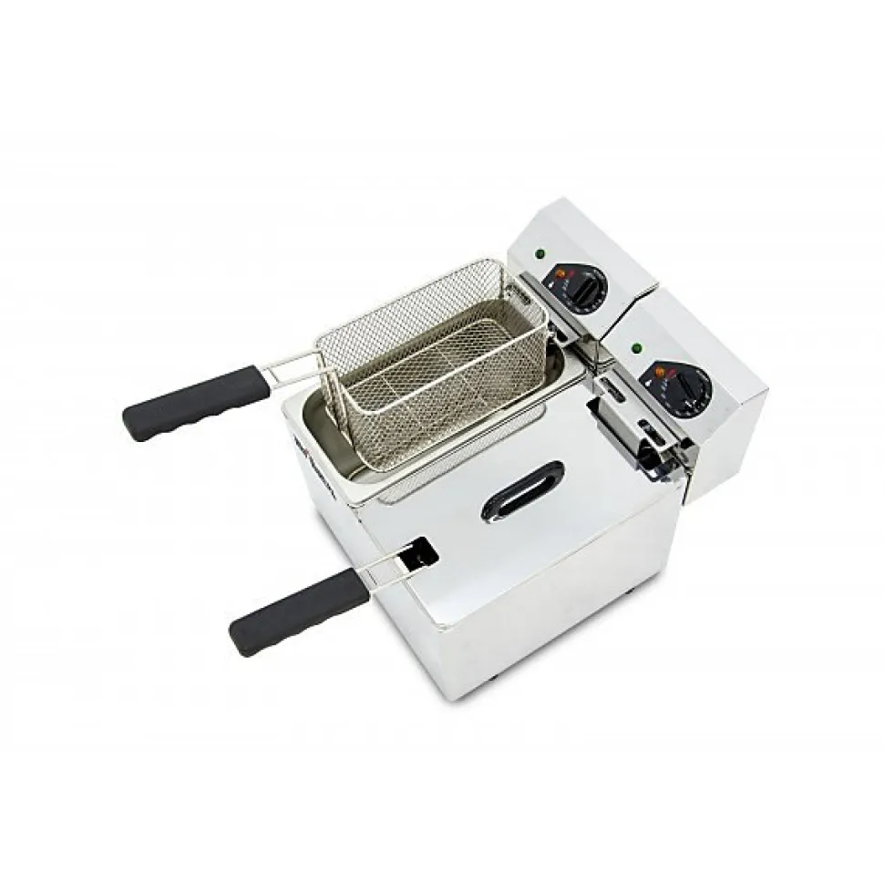 Friteuse Professionnelle Electrique Double EVOLUTION sans Robinet 4,4 kw - Arilex